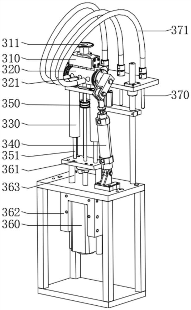 Filling device for emulsion explosive production