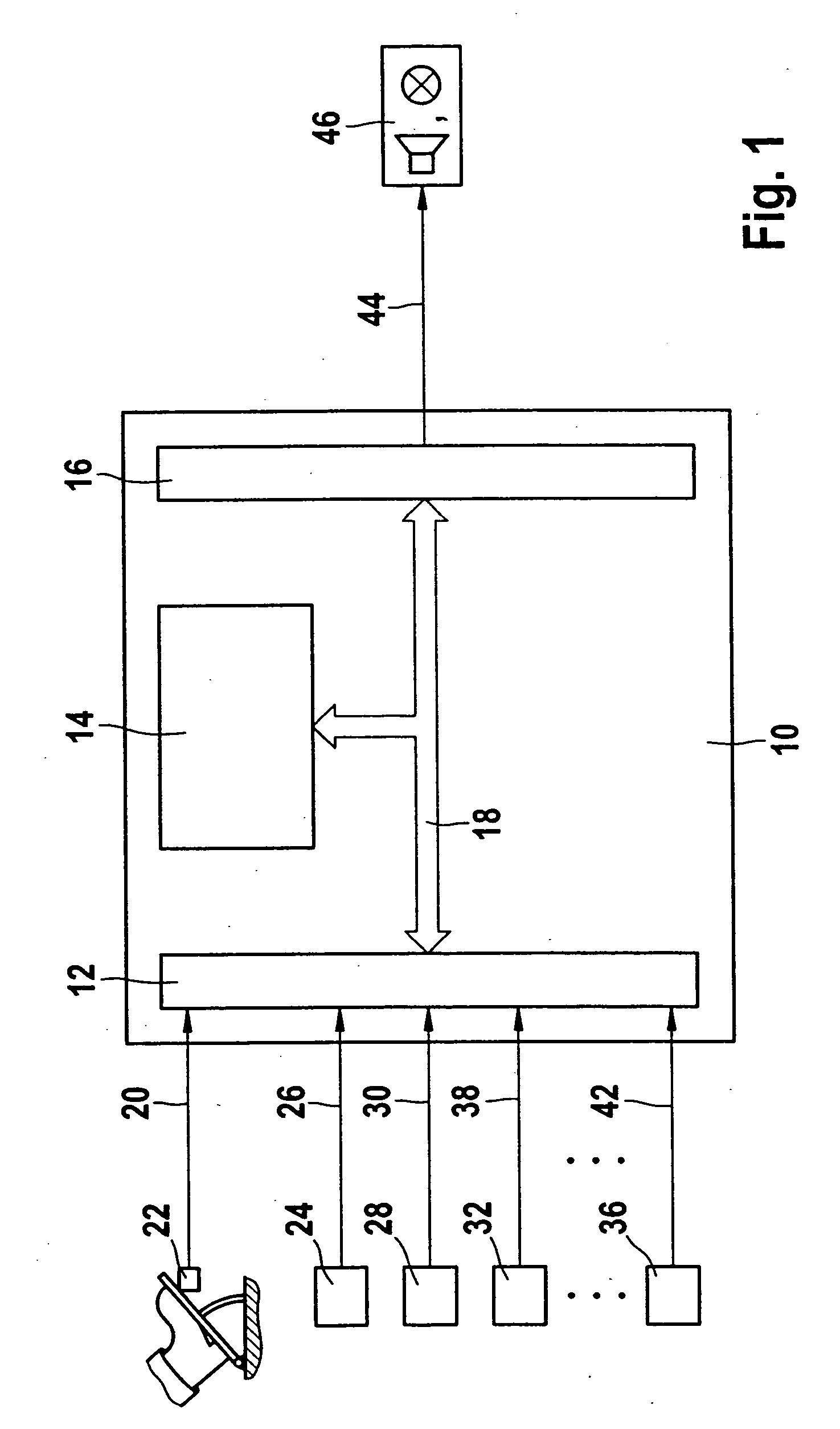 Method and device for warning a driver