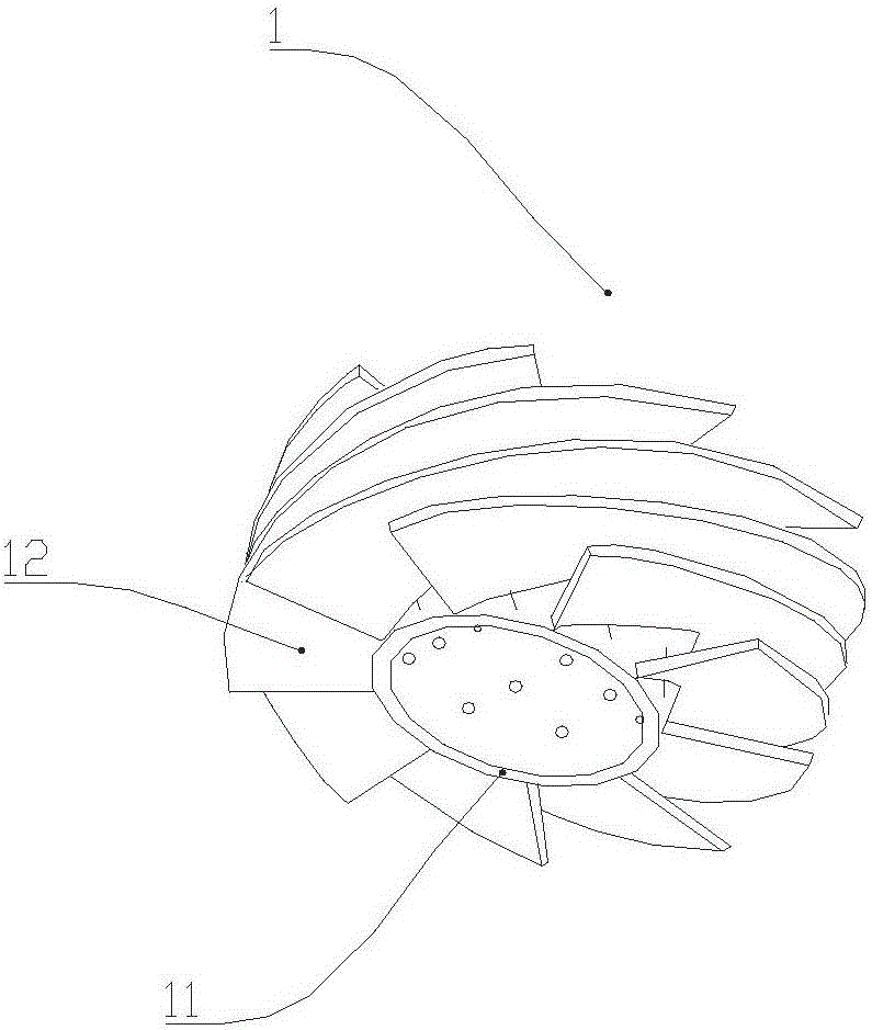 Energy-saving type gas burner and gas stove