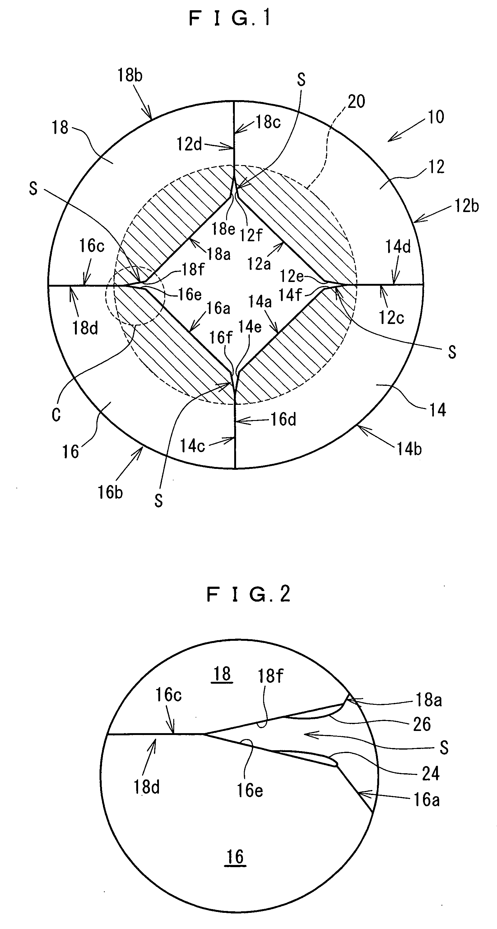 Segment type color wheel and manufacturing method of same