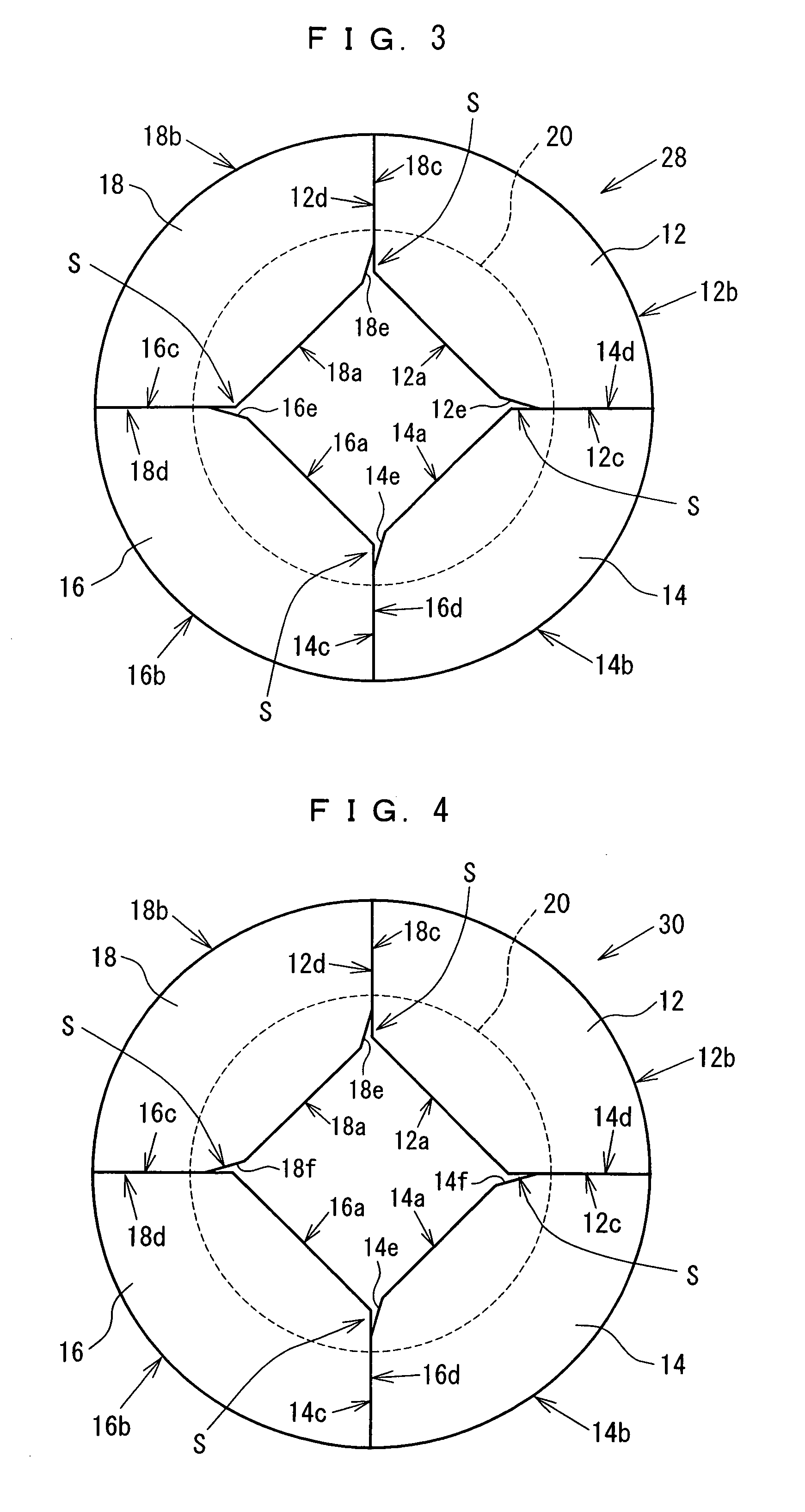 Segment type color wheel and manufacturing method of same