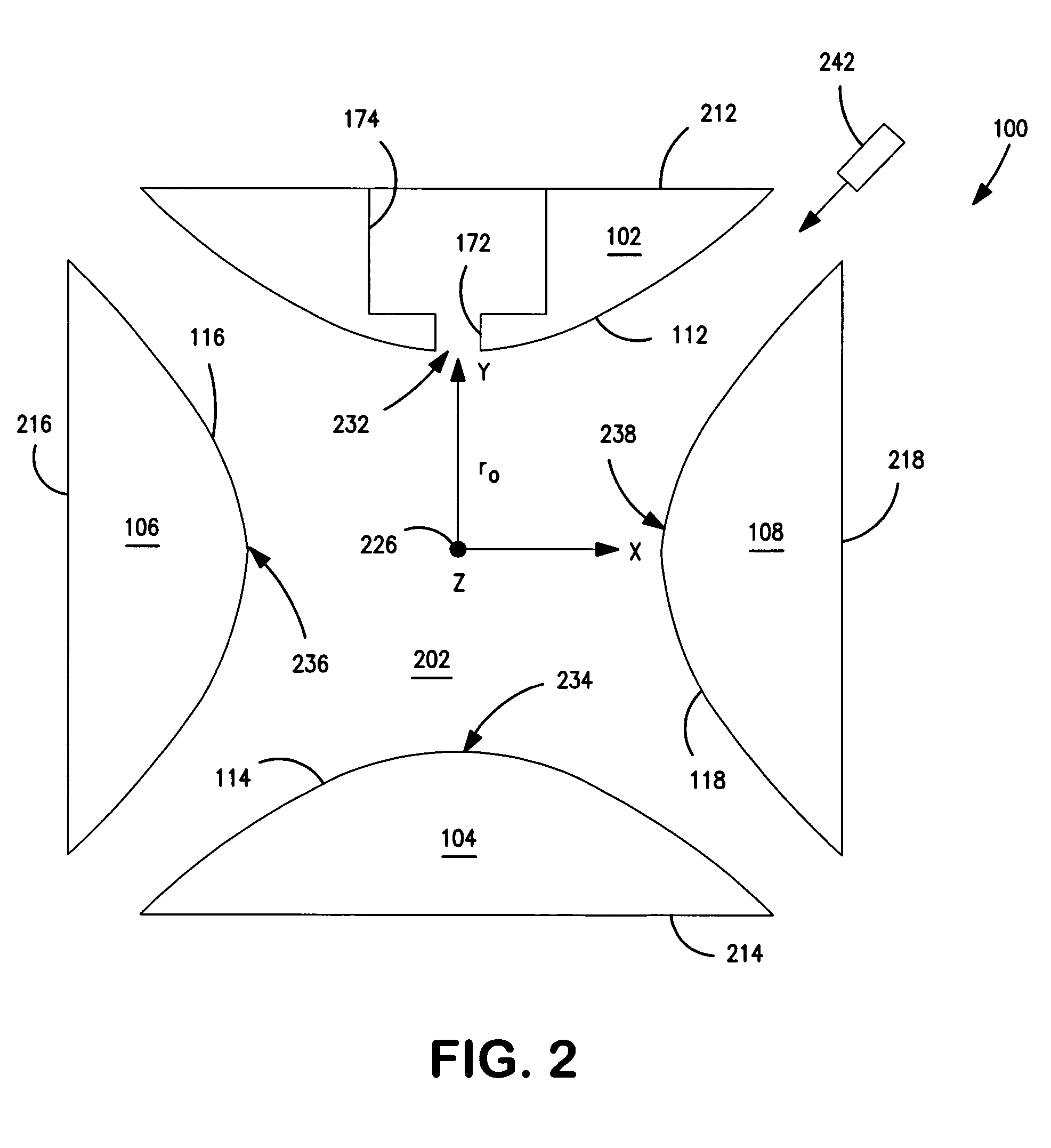 Increasing ion kinetic energy along axis of linear ion processing devices