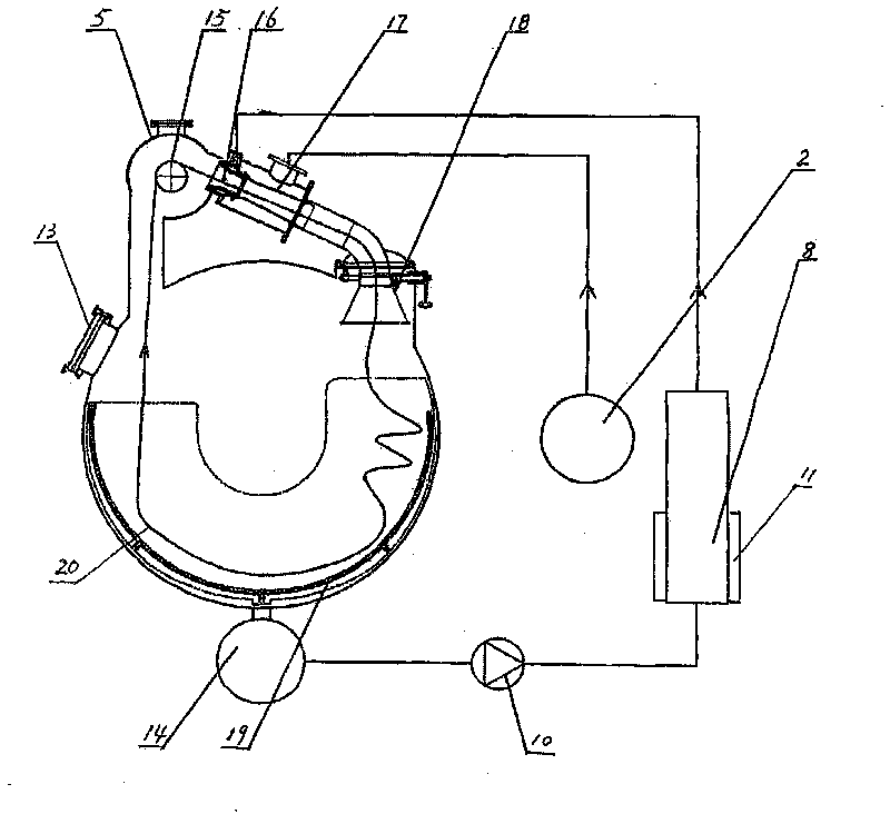 Dyeing machine for atomizing dyestuff