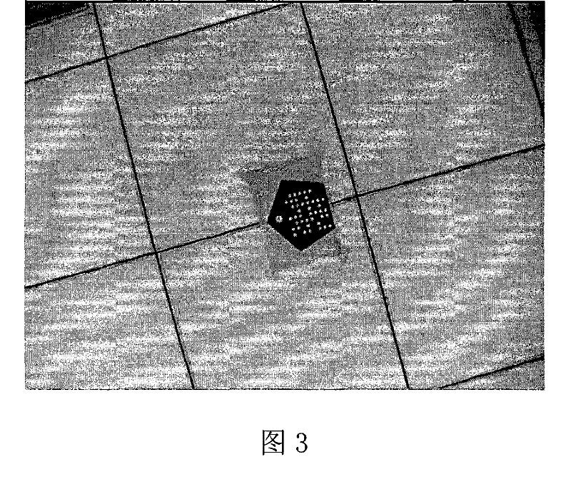 Two-dimension code structure and decoding method for movable robot