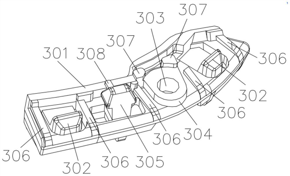 Fender and upper decorating part connecting support