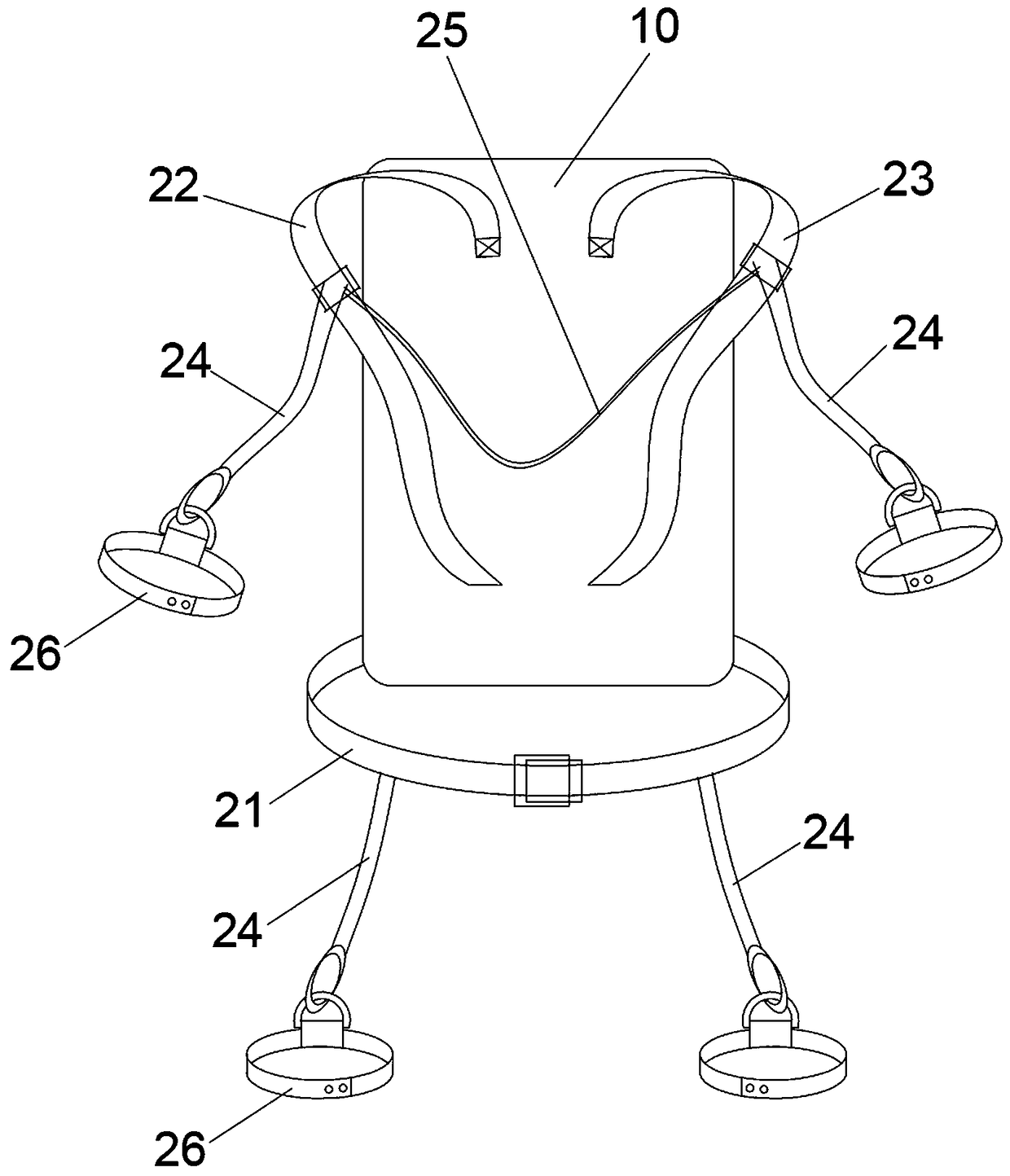 Shooting equipment moving device