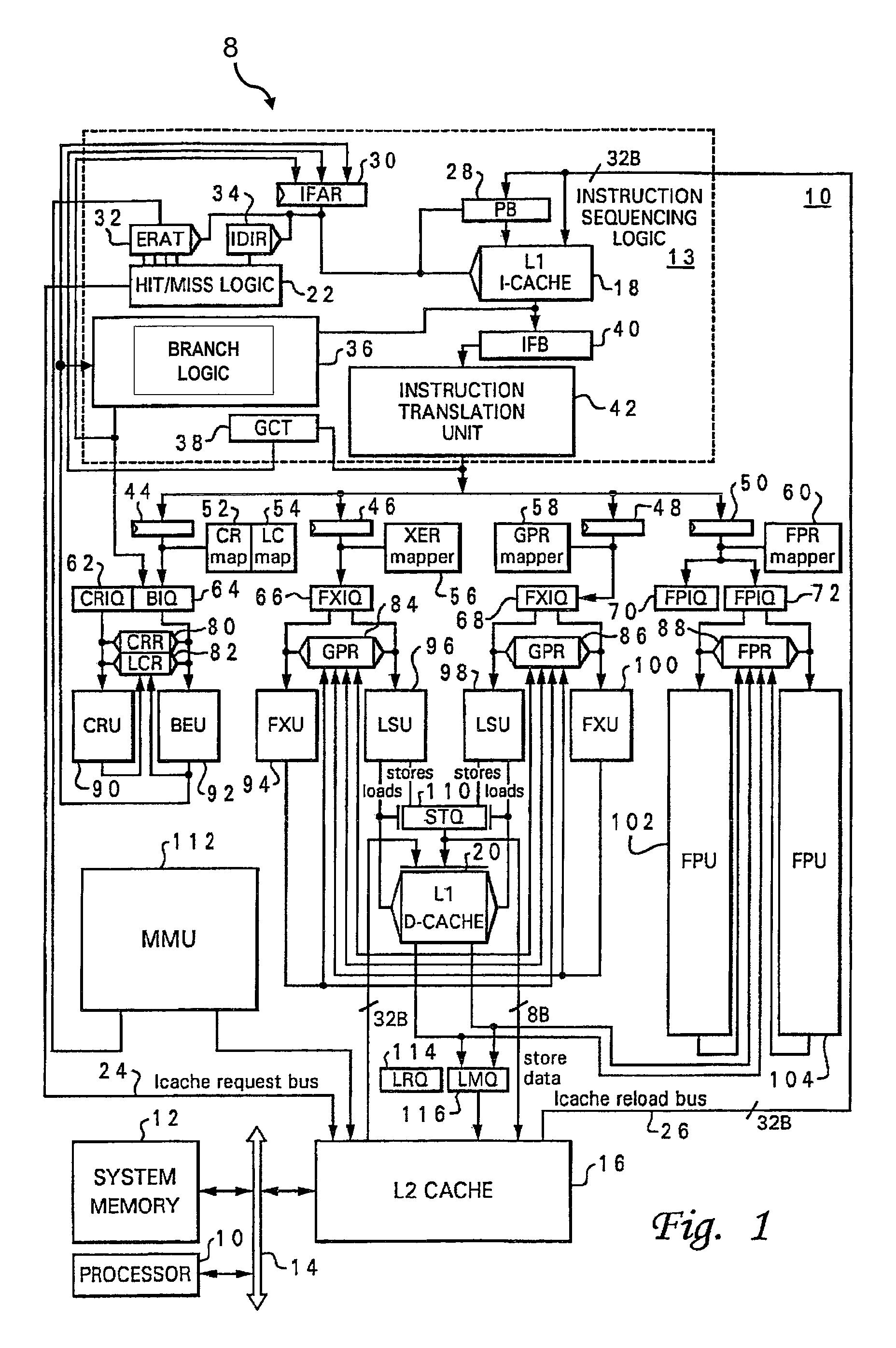 Branch target address cache selectively applying a delayed hit