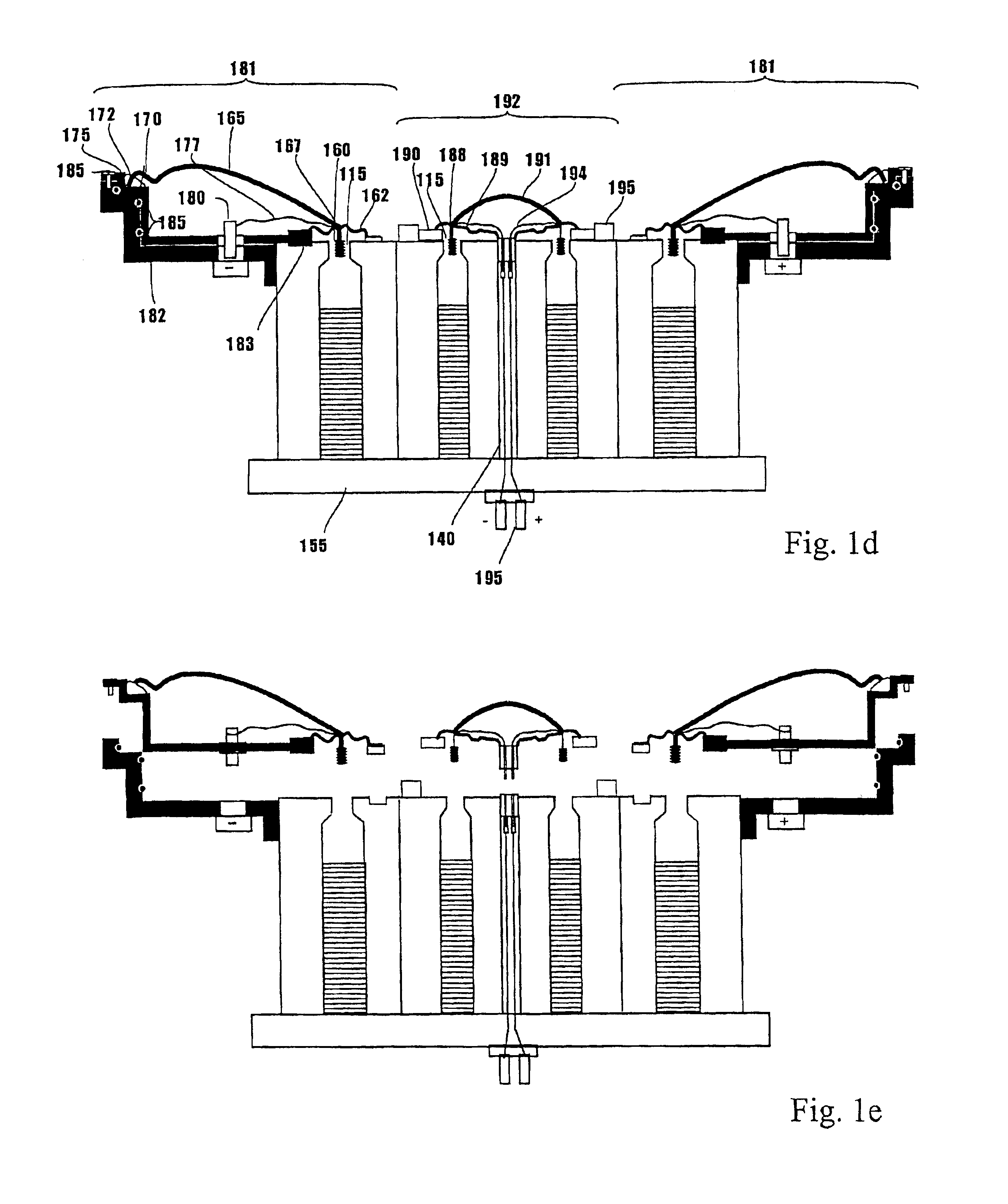 Concentric co-planar multiband electro-acoustic converter