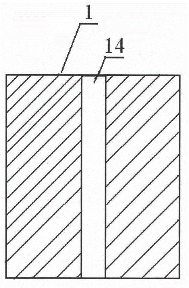 A kind of two-color slub composite yarn and its preparation method