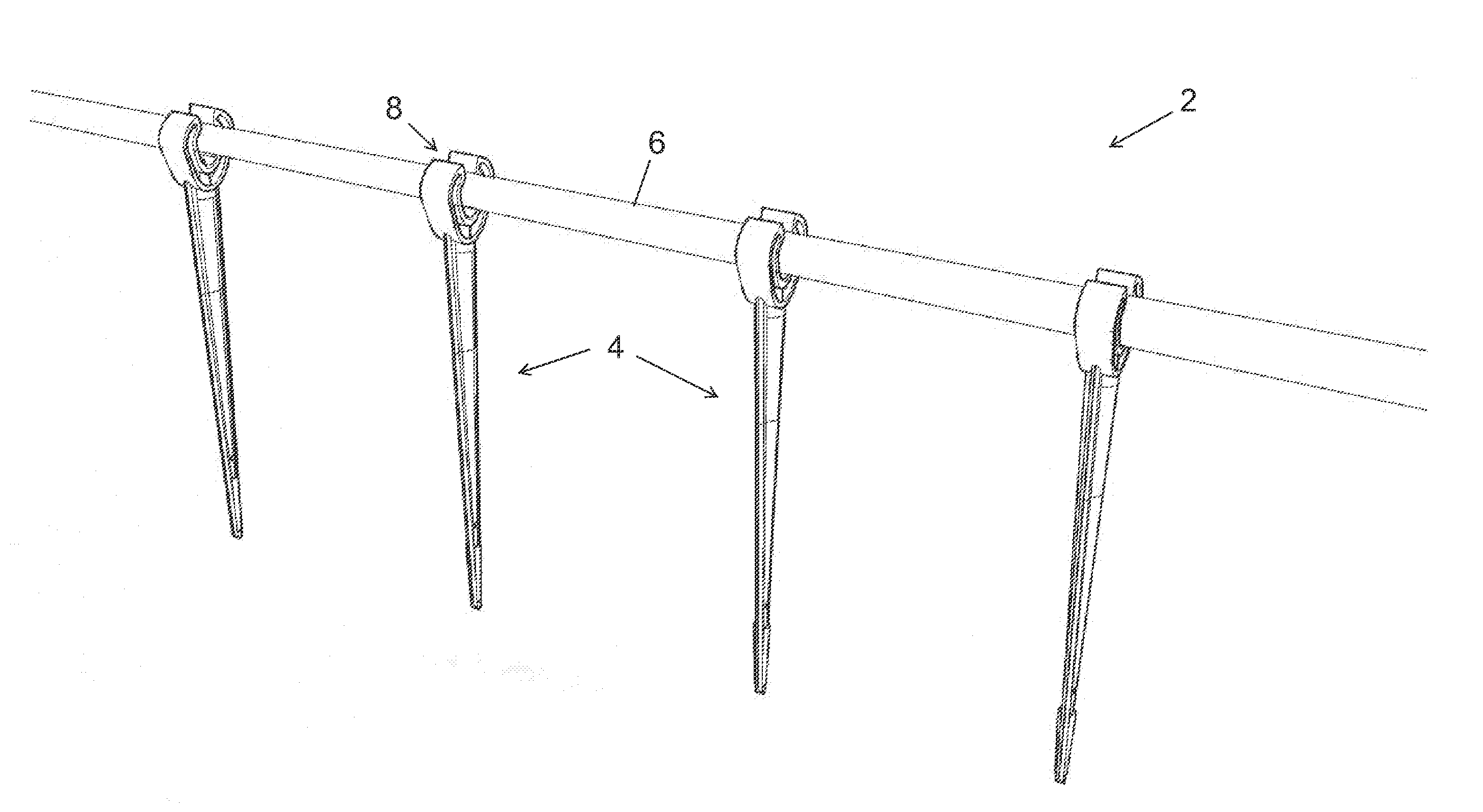 Irrigation spike watering system and method