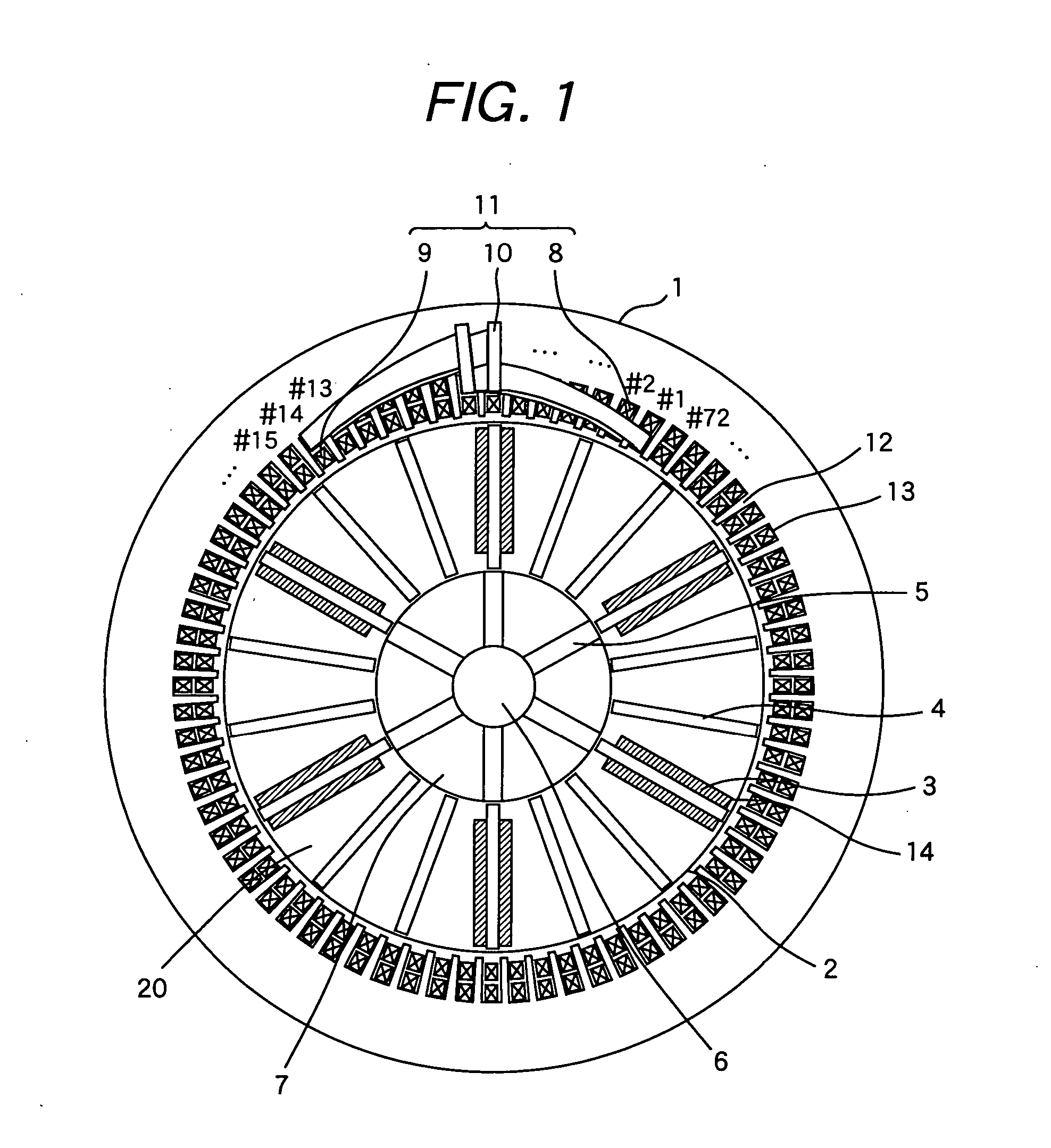 Permanent magnet type electric rotating machine and wind turbine electric power generation system