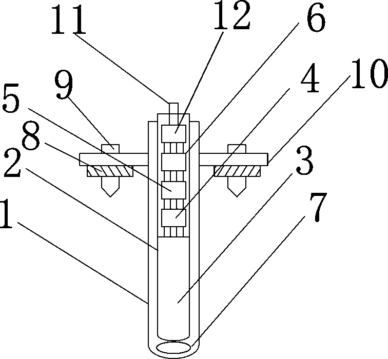 Arc light detecting device for oil immersed transformer and working method thereof