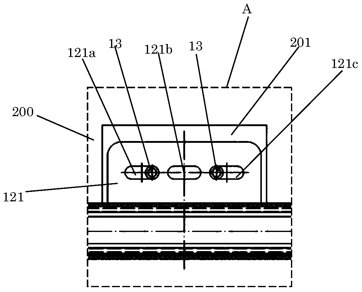 Combined carrying device special for medical magnet, and storage device and carrying method of combined carrying device