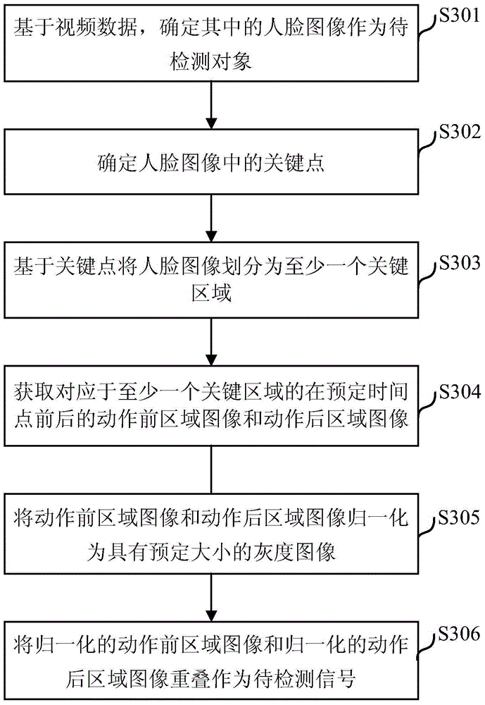 In-vivo detection method, in-vivo detection system and computer programe products