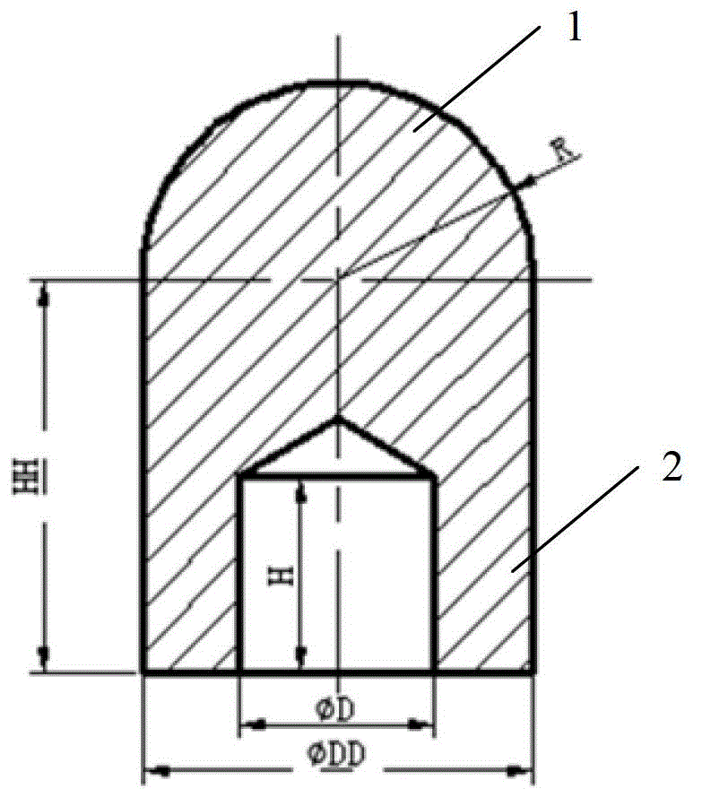 Small-diameter permanent-magnetic spherical polishing head with uniform distribution of magnetic field and design method for optimizing structural parameters of same