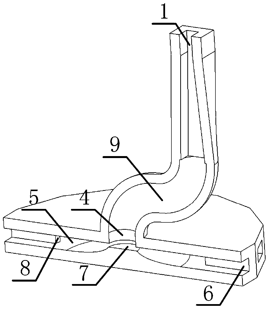 Rectangular waveguide radial power combiner