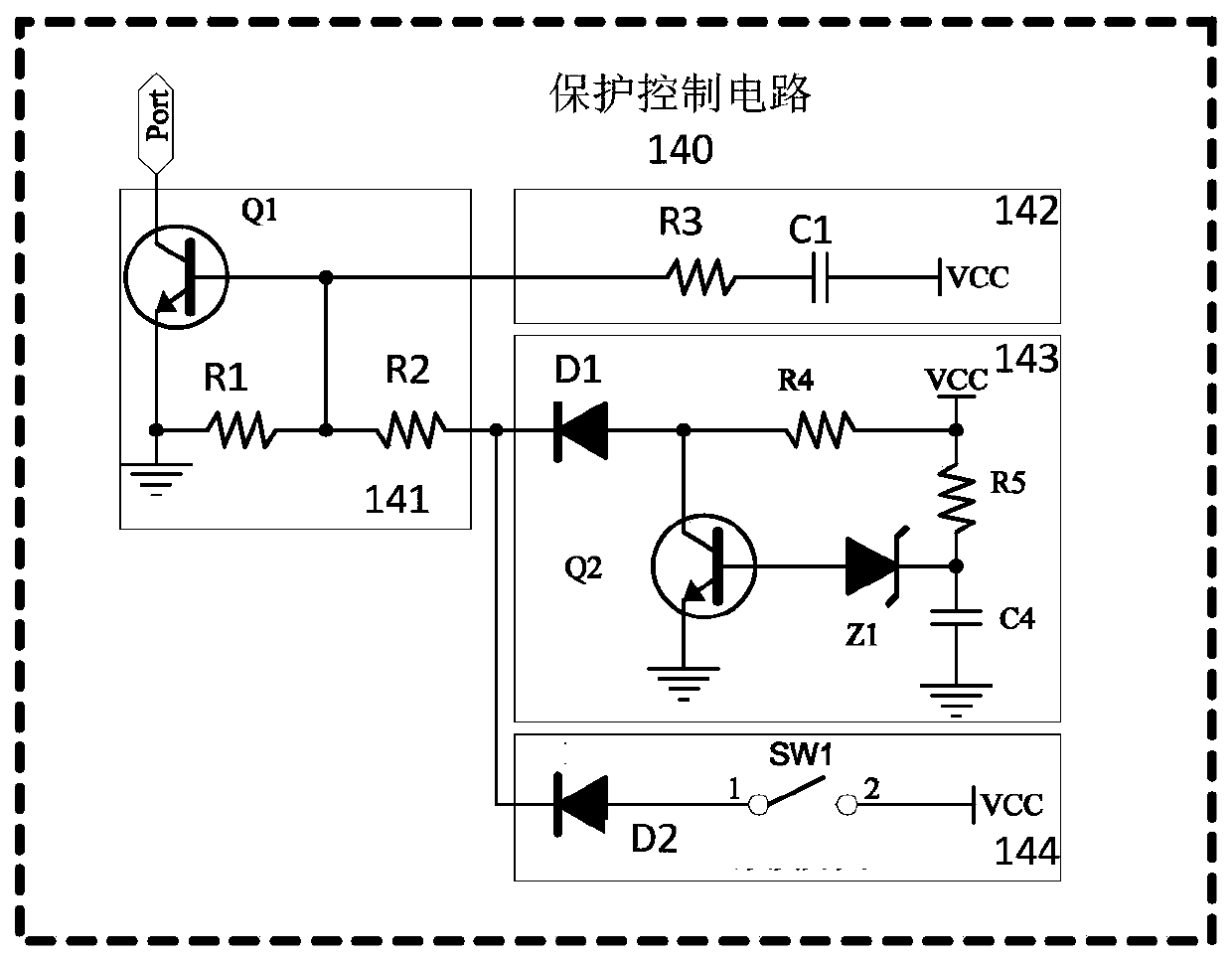 Inverter welding machine and protection control circuit thereof