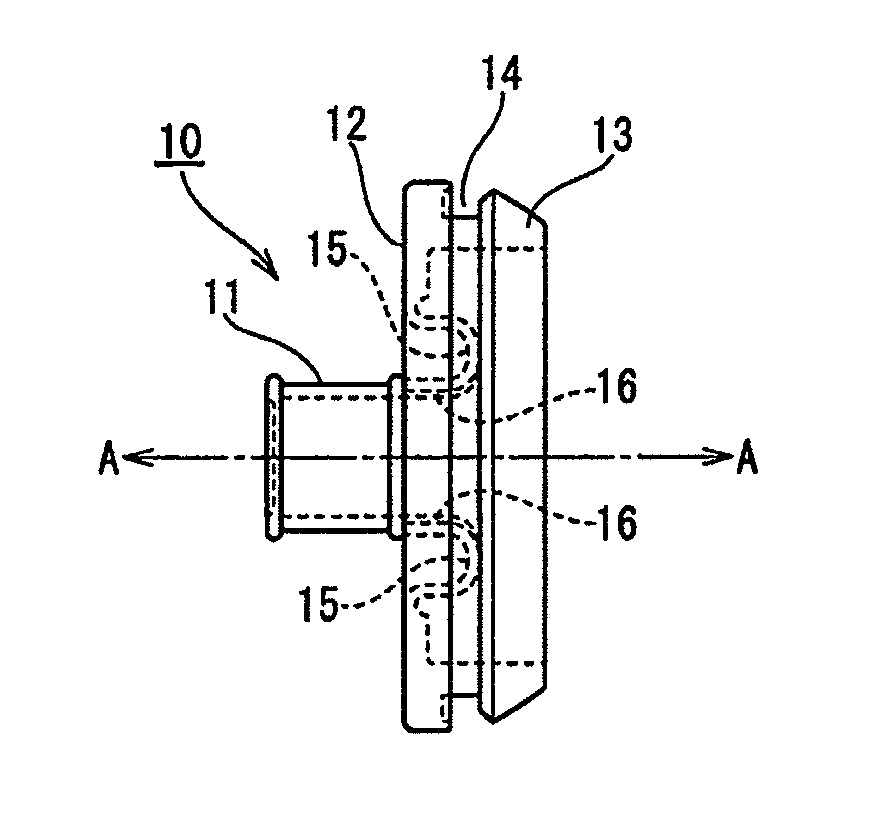 Grommet for wire harness