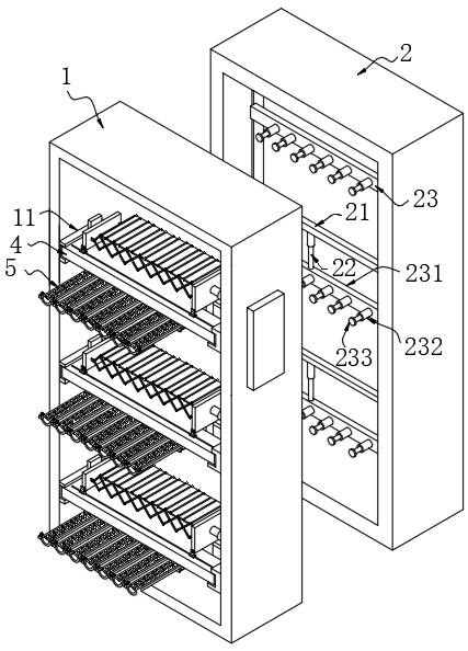 Sample storage device for product quality inspection