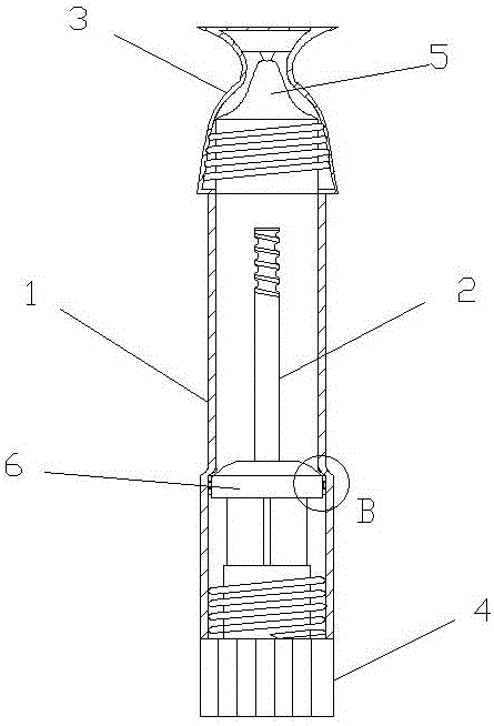 A double-cover stool sampler