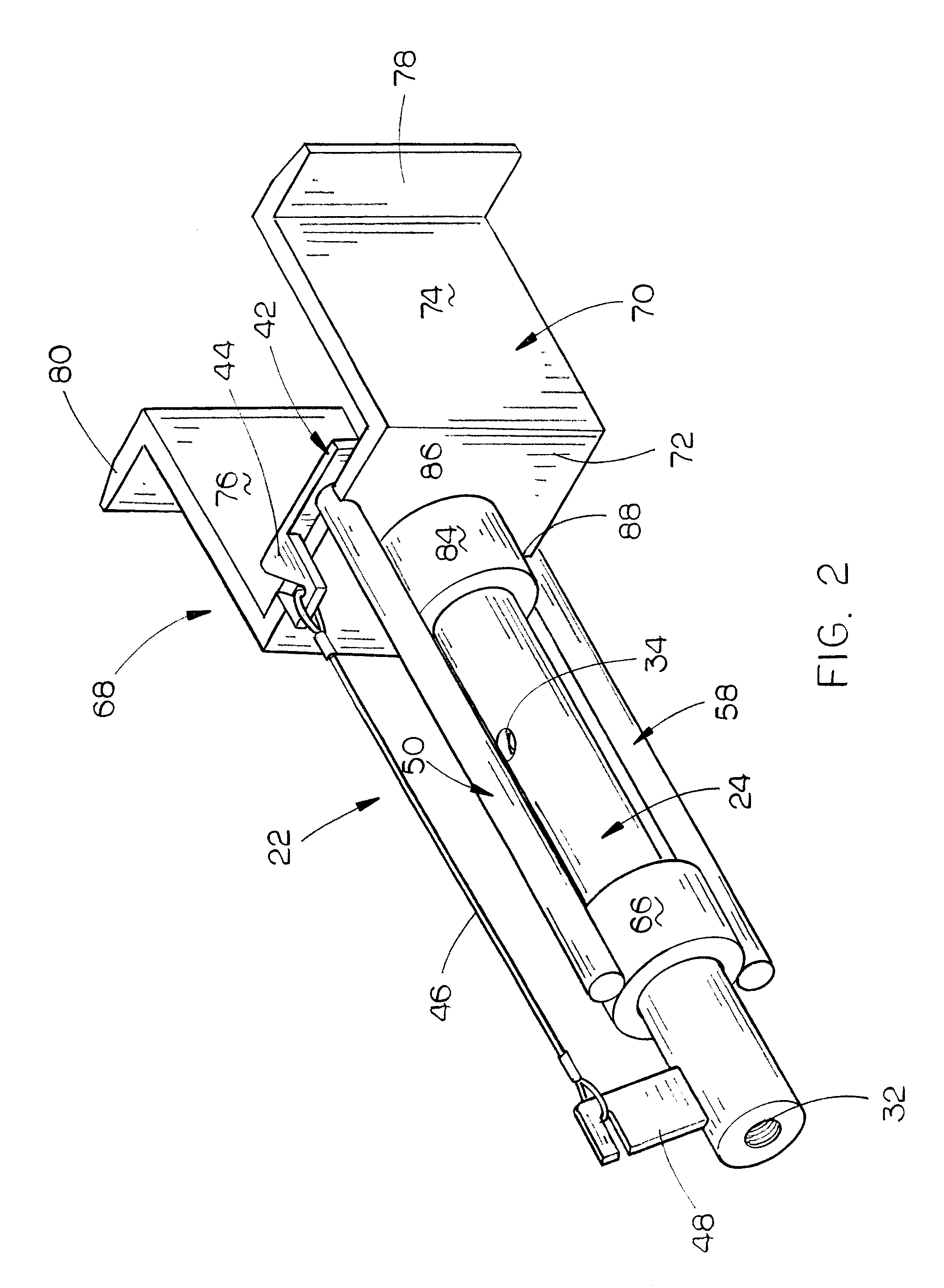 Forcible entry device