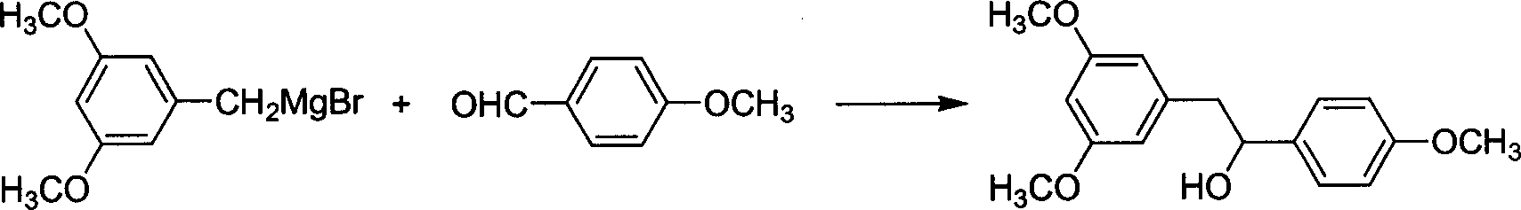 Method for synthesizing resveratrol