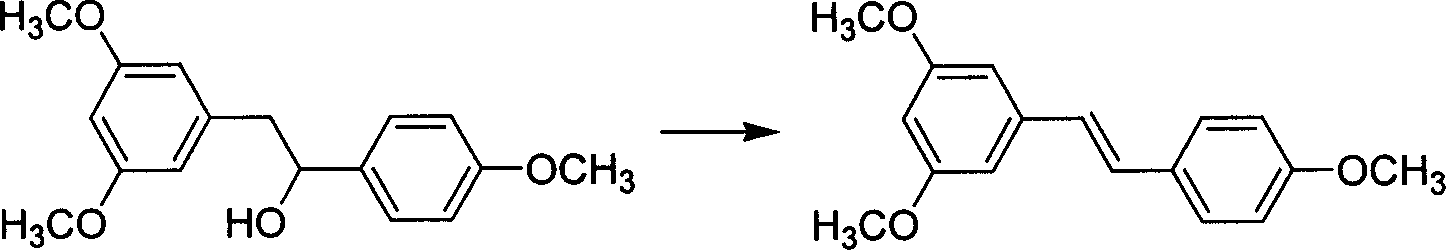 Method for synthesizing resveratrol