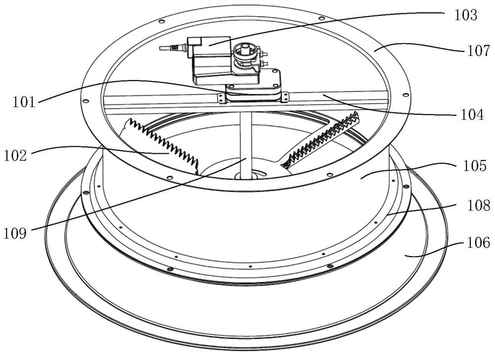 Air conditioner air outlet device