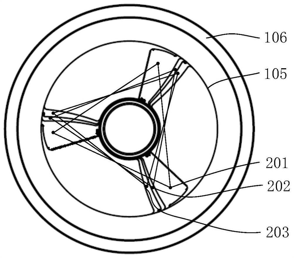 Air conditioner air outlet device