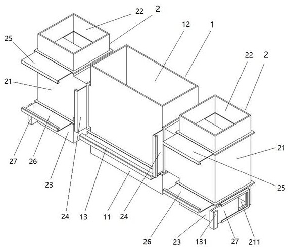 Multi-channel air supplement device for dryer cold room