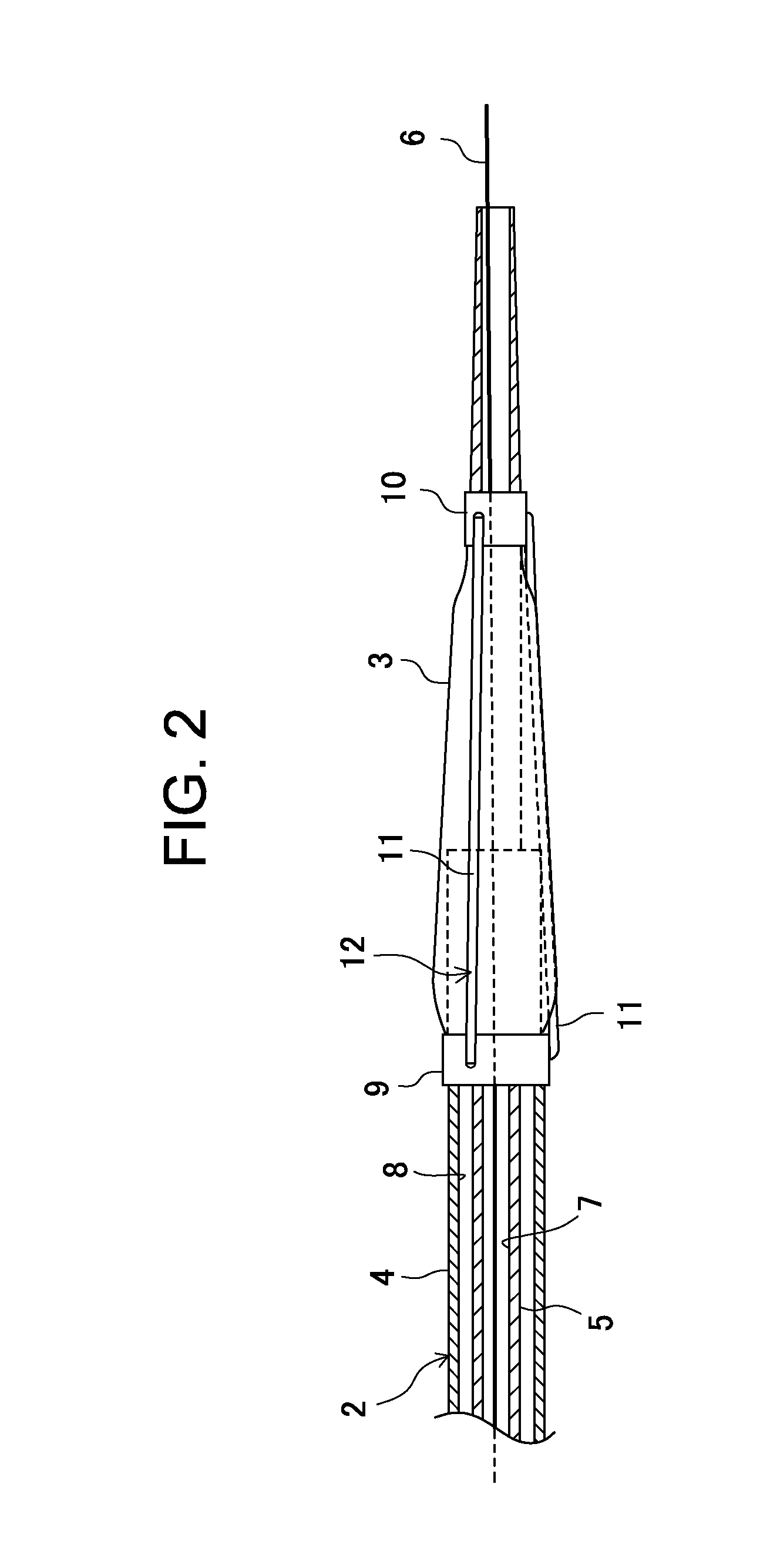 Body fluid flow non-interrupting type balloon catheter