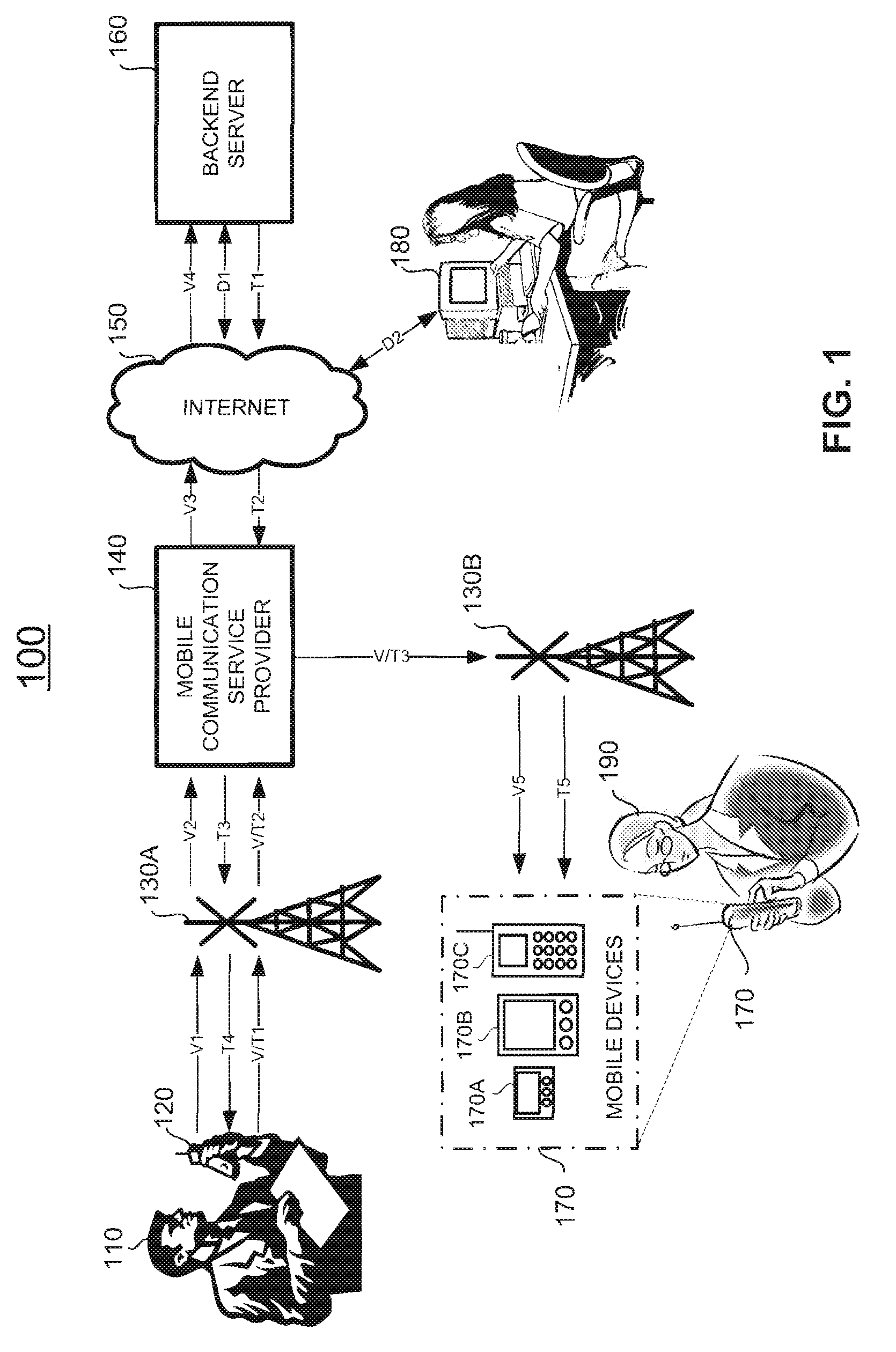 Hosted voice recognition system for wireless devices