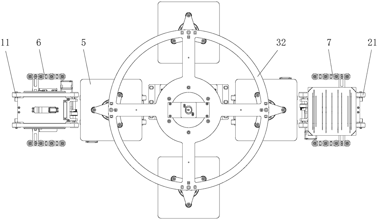 Battery piece front side and back side detecting device and method