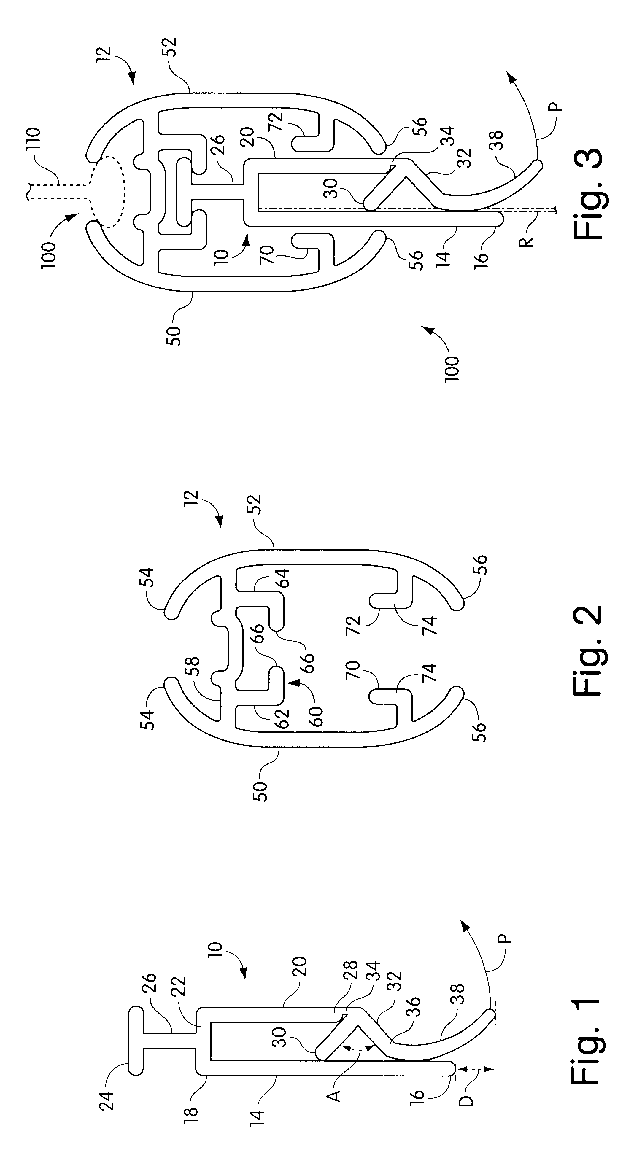 Elongated shell and internal gripper assembly