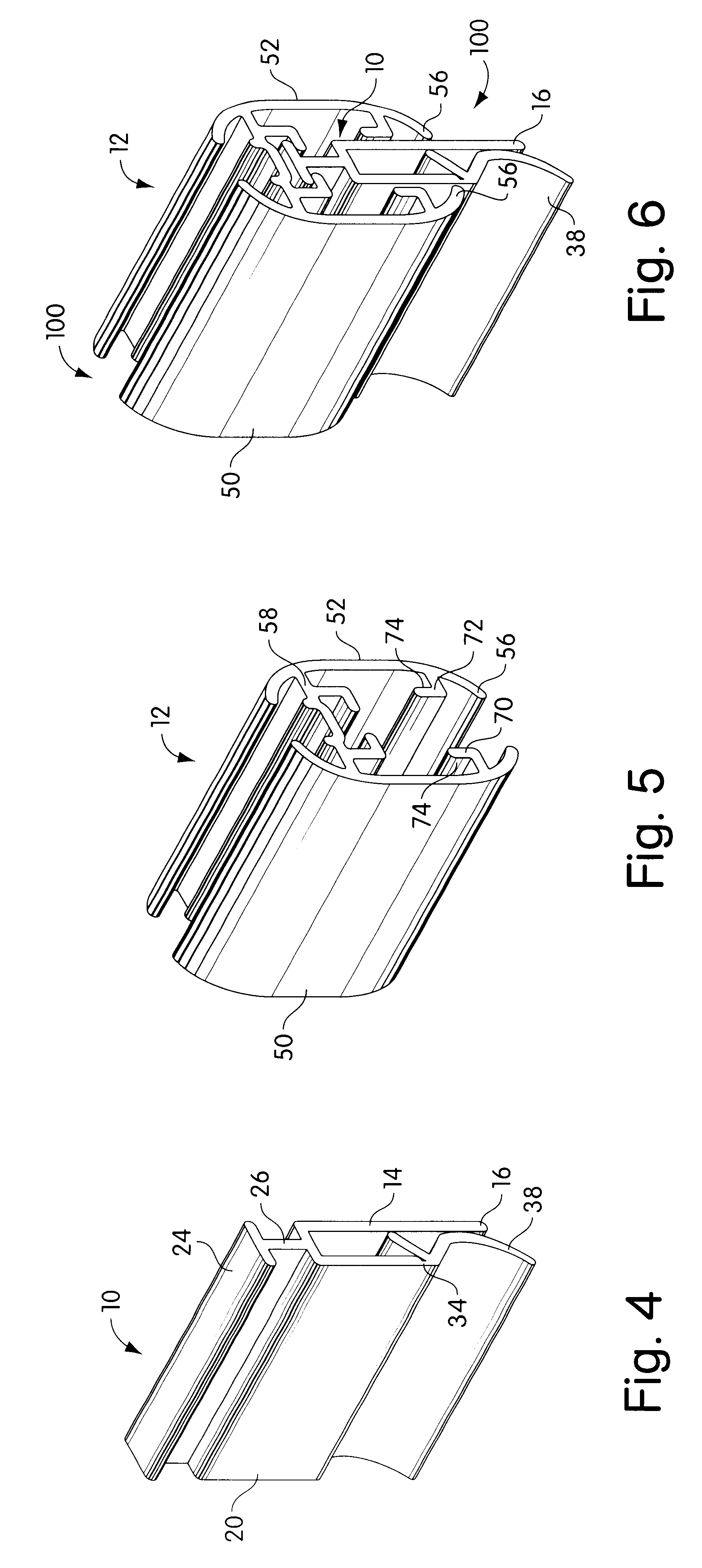 Elongated shell and internal gripper assembly