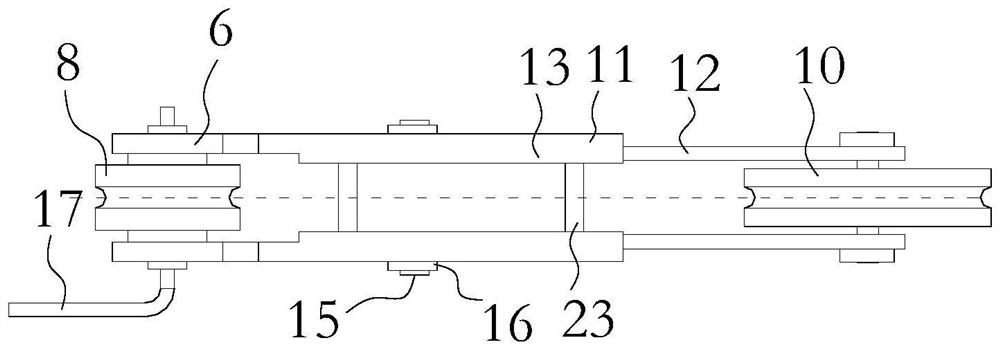 A two-for-one twister with automatic brake for broken yarn