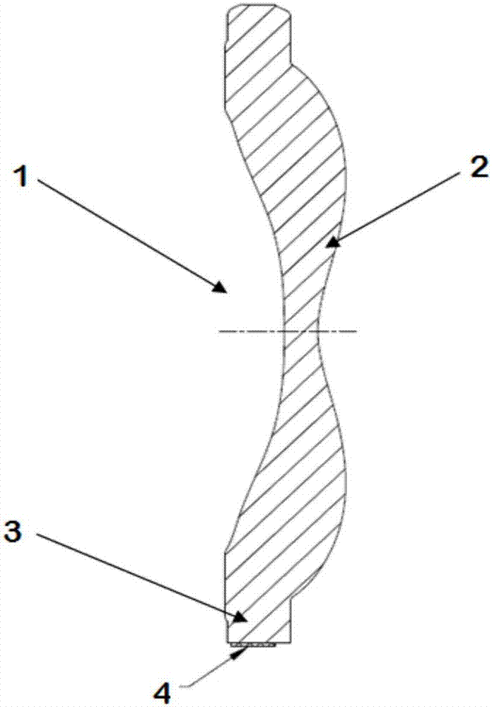 Lens capable of eliminating stray light and manufacturing method thereof