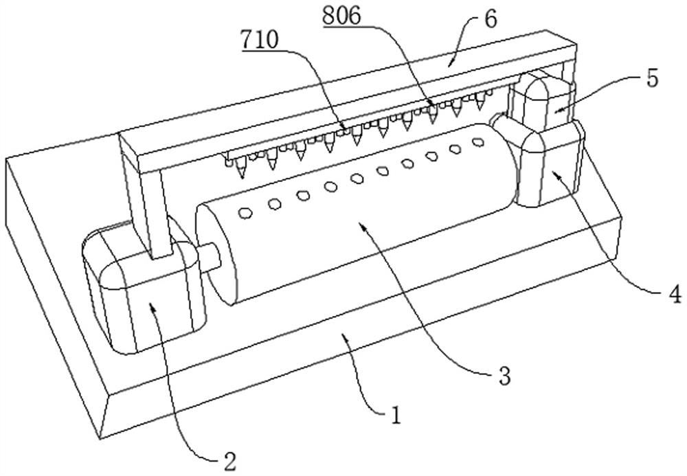 A textile fiber strength detection device