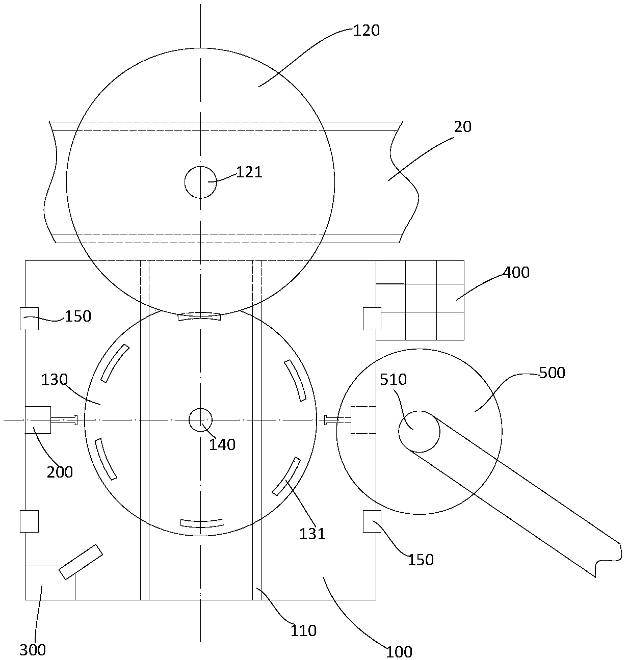 An automatic disassembling device for a battery pack