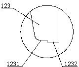 Measuring tool for detecting car wheel hub blank deformation