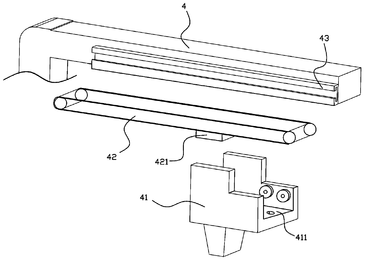 Semi-automatic box nailing machine