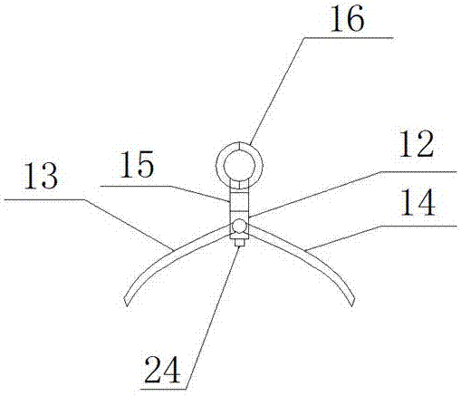 Intelligent clothing drying and clothing collecting equipment with protection function and working method of equipment