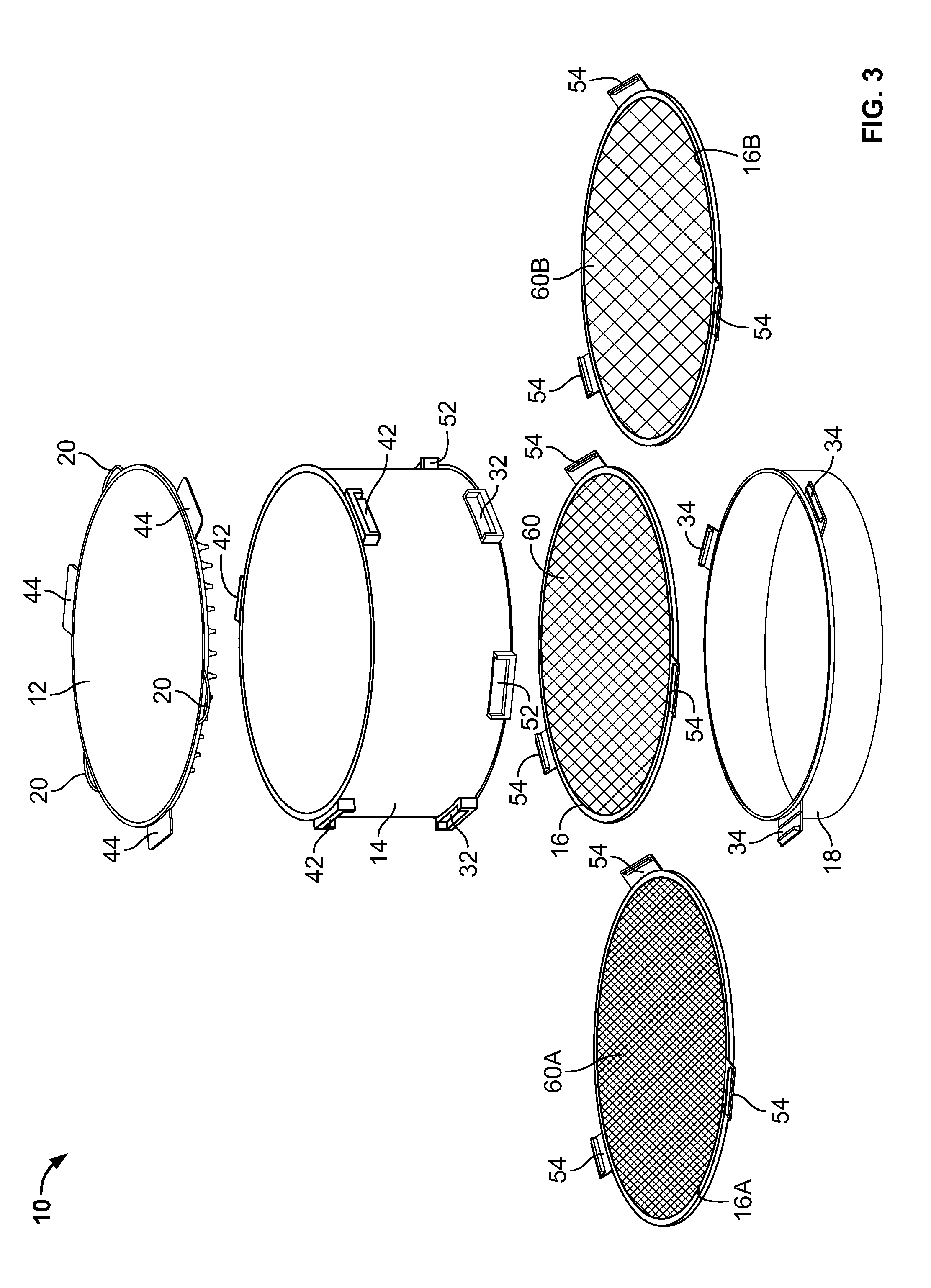 Multi-Part Sifter for De-Seeding and Sorting Plant Material