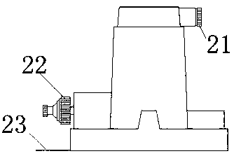 Slope measuring device and measuring method thereof