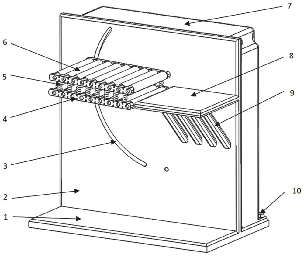 Self-adaptive hand rehabilitation training device