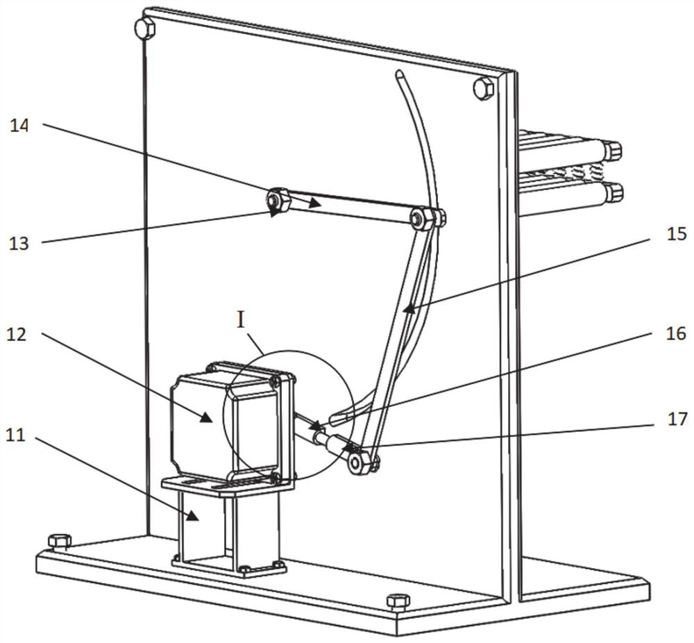 Self-adaptive hand rehabilitation training device