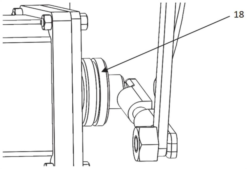 Self-adaptive hand rehabilitation training device