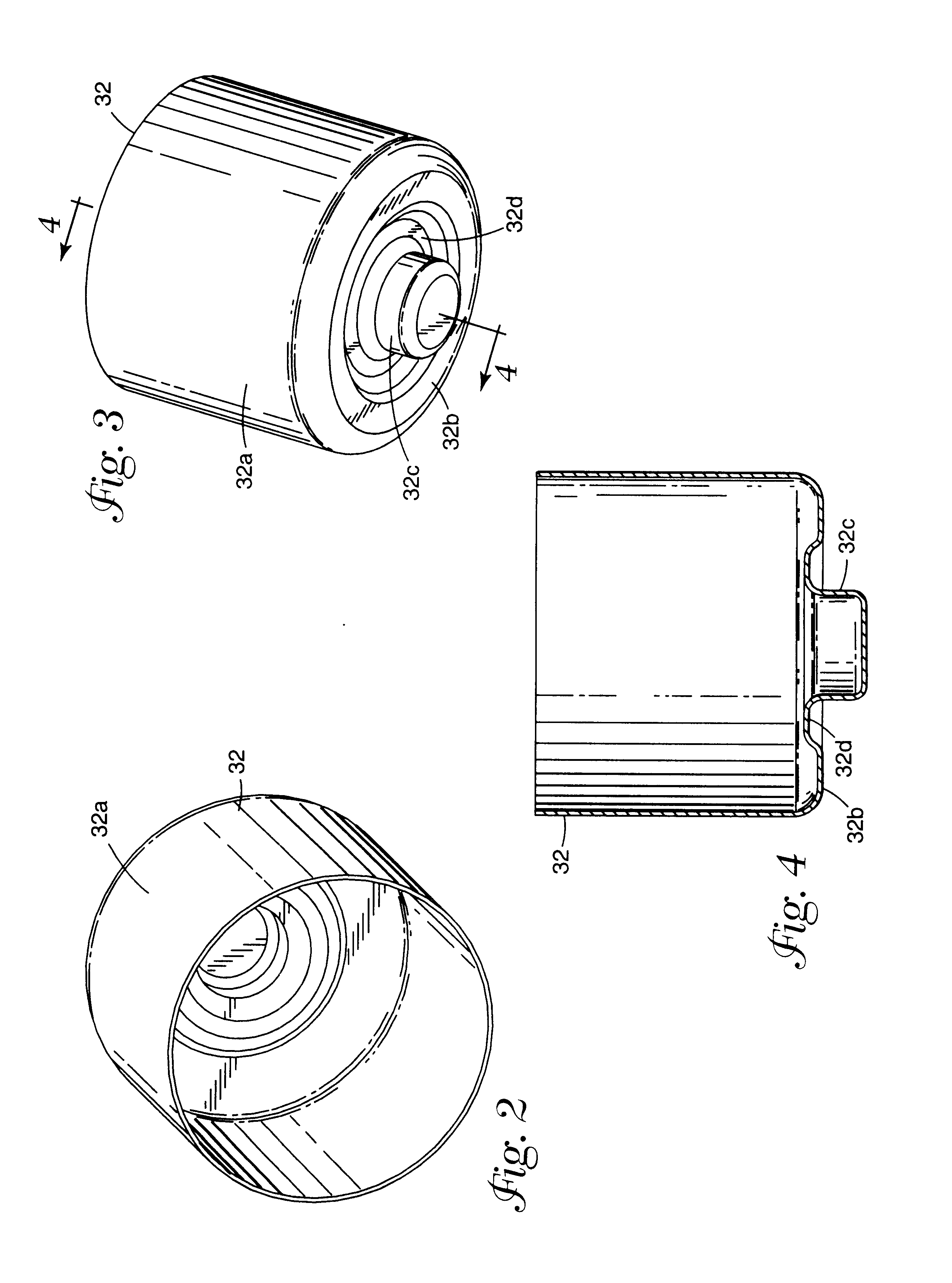 Data storage tape cartridge with guide having wear pattern