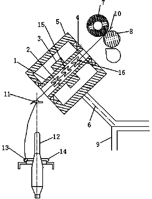 Low-twist high-strength yarn and spinning technology thereof