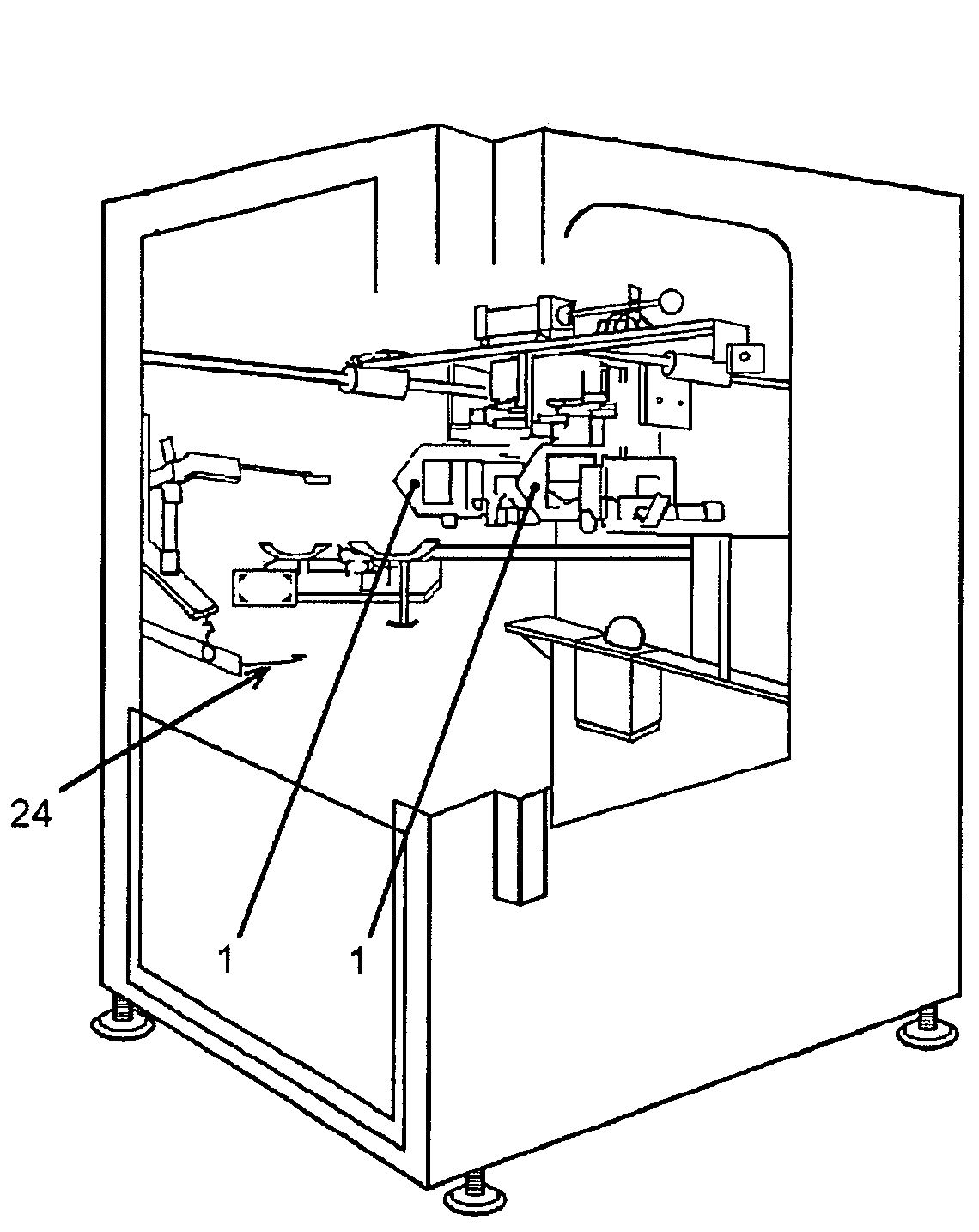 Machines used for peeling and coring melons and pineapples